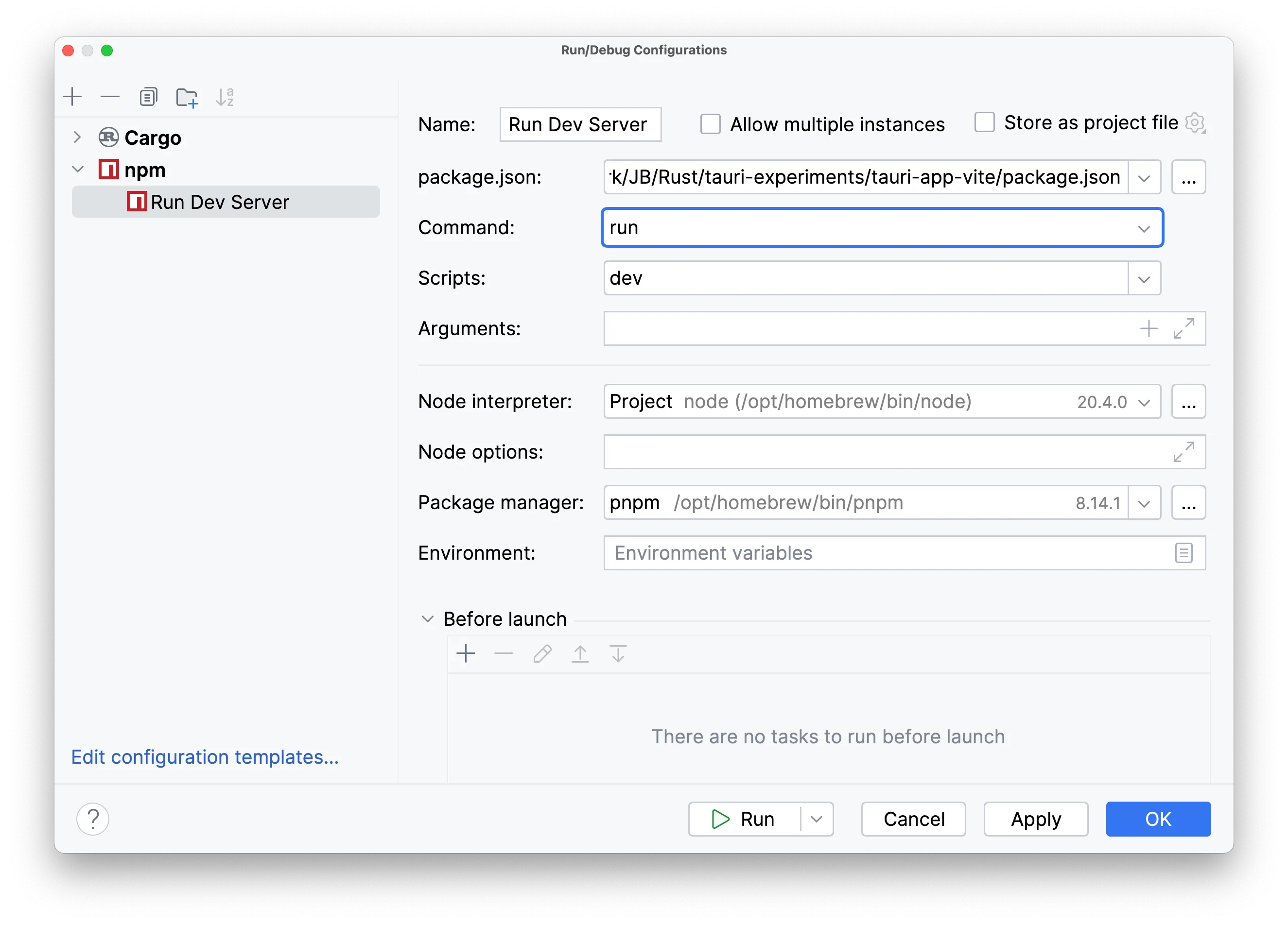 NPM Configuration